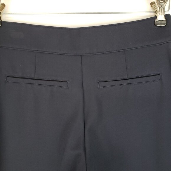 Spanx The Perfect Pant Slim Straight Petite Navy Blue Ponte 20254Q Size Small SP - Picture 6 of 10